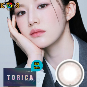 【散光】Lensme Torica Ashiz Choco 토리카 애쉬즈 쵸코 (난시 교정용) 每月抛棄散光彩妝隱形眼鏡